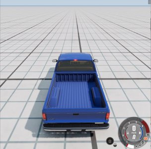 Example of default freeroam UI layout